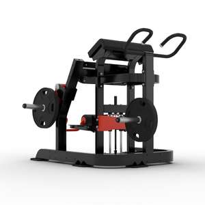 QLI Machine de force de gymnastique commerciale de qualité professionnelle QSLC064 plaque chargée en métal haut de gamme réglable sécurité debout jambe Curl - Product Image 4