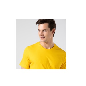 T-shirt unisexe en bambou écologique, uni et biologique, personnalisé, de haute qualité, pour hommes, vente en gros - Product Image 1