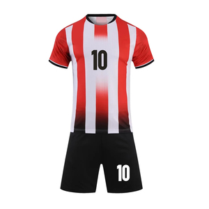 Uniforme de Fútbol Personalizado para Hombre, Corte Ajustado, con Impresión Digital, Cómodo y Transpirable, Talla Adulto, Servicio OEM, Opciones de Estilo - Product Image 2