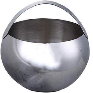 Refroidisseur à vin en aluminium nickelé, design poisson, outils de bar en métal, provenance Inde, porte-bouteille de champagne, seau à glace - Product Image 6