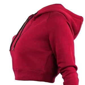 Sudadera con Capucha Corta Personalizada de Alta Calidad para Mujer, Estilo Urbano, Informal, para Verano, Modelo CP-WH-01, Nueva Colección 2026 - Product Image 4