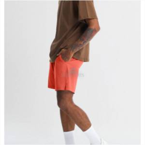 Logo personnalisé short de basketball coupe-vent respirant de haute qualité pour hommes avec poches à bas prix - Product Image 3