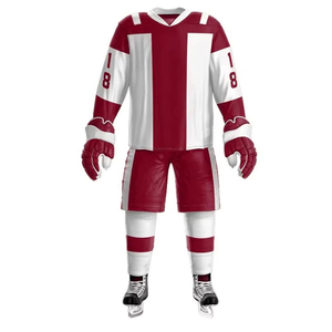 Uniforme deportivo Uniforme de hockey sobre hielo de alta calidad Sublimación Jersey de hockey sobre hielo Hombres y mujeres disponibles a excelentes precios - Product Image 1