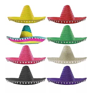 Sombrero de papel de paja de diferentes tamaños de colores vibrantes | Sombrero de fiesta de paja equipado para adultos y niños: lo mejor para viajes y fotos - Product Image 5