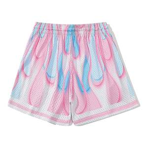 Short de basket-ball respirant à séchage rapide personnalisé par sublimation Fitness Gym Sweat pour hommes femmes unisexe - Product Image 2