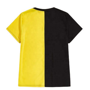 เสื้อยืดผู้ชายผ้าฝ้ายถัก 100% ขายส่งจากโรงงาน รับผลิตตามแบบ พร้อมสกรีนโลโก้ เสื้อยืดเรียบๆ จำนวนมาก ผู้ผลิต OEM คุณภาพสูง เสื้อลำลองฤดูร้อน - Product Image 4