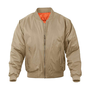 Veste d'hiver sur mesure pour homme, nouvelle collection, imperméable, coupe-vent, style camionneur, bomber avec fermeture éclair réversible - Product Image 3