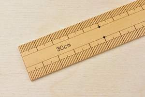 Regla de bambú ecológica: duradera, ligera e ideal para la escuela, la Oficina y el uso promocional VIET FARGIMEX - Product Image 2