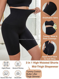 Rachelsport RS-S-323 Fajas Moldeadoras Sin Costuras para Mujer, Talla Estándar para Adultos, Tejido de Punto, Control Medio, Bragas de Spandex/Nailon, Servicio OEM, 7 Días - Product Image 2