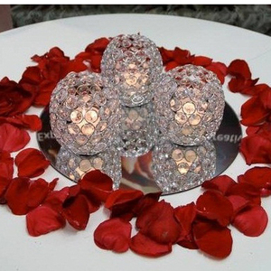 Minimalistic Luxury Handmade Stone Candle Holders Crystal Design Wedding Dining Table Christmas Decor Includes Stand <b>Candlestick</b> - Product Image 5