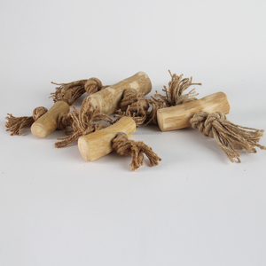 Durable Coffee Wood Tug Chew <b>Toys</b> <b>for</b> Dogs, Safe Natural and Eco-Friendly, Clean Teeth and Gums, Fun Dog <b>Toy</b> Strong - Product Image 1