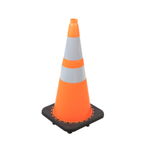 Vente en gros rouge vert bleu grand PVC 28 "36" 30Lb 55cm cônes de signalisation en caoutchouc vente - Product Image 3