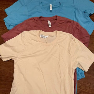 T-shirt Bella Canvas 3001 pour femmes et hommes, t-shirts en tissu triblend - Product Image 6