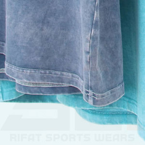 เสื้อยืดผู้ชายทรงโอเวอร์ไซส์ สไตล์เรโทรและวินเทจ ผ้าคอตตอน 100% คุณภาพสูง ซักกรด ระบายอากาศได้ดี ทรงหลวม น้ำหนักมาก - Product Image 4