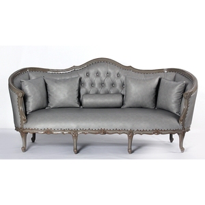Selling <b>Sofa</b> <b>Bed</b> Series 5502 Furniture, Quality Mahogany Wood <b>Frame</b> With Soft Foam And Smooth Fabric - Product Image 5
