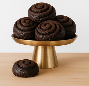 Le support à gâteaux en métal cuivré exquis est le mélange parfait de fonctionnalité et de luxe pour les desserts qui méritent le feu des projecteurs - Product Image 3