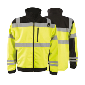 Vêtements de travail d'hiver haute visibilité en coton ignifuge, vestes OEM en gros, vêtements de sécurité pour la construction haute visibilité, unisexe, sublimation - Product Image 5