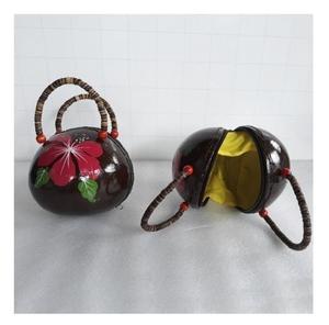Unique Coconut Shell Bag for Women - Coconut <b>Handbag</b> Handmade Eco-Friendly Customized Design From Vietnam - Product Image 1