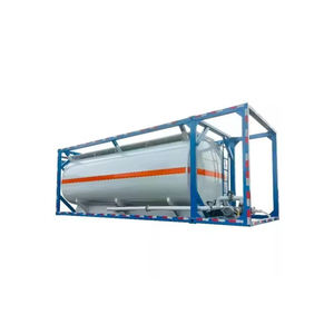 Réservoir de propane en acier inoxydable de 100 lb avec réservoir sous pression Composants du moteur et du moteur Soupape de retrait de liquide et protection de la poignée - Product Image 6