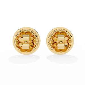 Pendientes Brillantes de Oro de 18K con Diamante Cultivado en Laboratorio, Pendientes de Diamantes Premium - Product Image 3