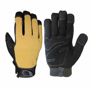 Gants de protection en cuir pour hommes les plus vendus Conception à la mode à usage quotidien avec service OEM dans toutes les couleurs pour les mécaniciens - Product Image 1