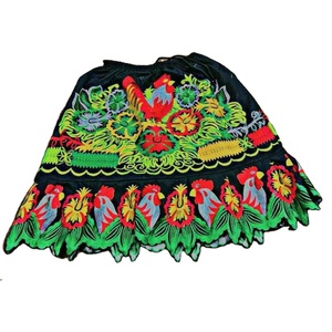 Minifalda vaquera nueva con estampado personalizado, cintura alta, corte ajustado, 100% algodón, línea A, sexy, vintage, para mujer, primavera - Product Image 1