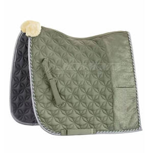 Tapis de selle de cheval de haute qualité OEM Factory Supply Confortable Durable Matelassé Design - Product Image 1