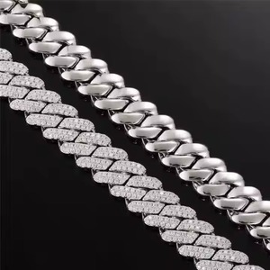 สร้อยคอเงินสุดหรูพร้อมเครื่องทดสอบเพชรประดับเพชร - Product Image 4