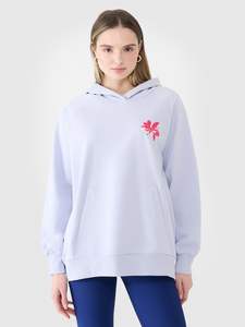Sudadera con capucha de gran tamaño personalizada para mujer, ropa informal, el mejor Material usado, sudaderas con capucha transpirables de gran tamaño para mujer - Product Image 3