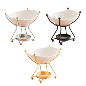 กระถางธูปโลหะสีทองเงินสำหรับกลิ่นหอมไม้เนื้ออ่อนกลิ่นไม้จันทน์บรรจุในกล่อง - Product Image 5