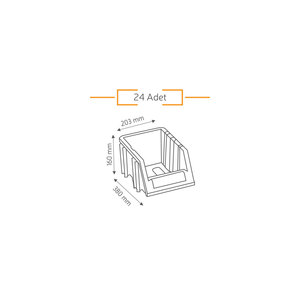 Juego de Soportes Organizadores de Plástico para Herramientas, 165 Contenedores y Cajas de Almacenamiento MIYAGO MYG-485 para una Gestión Eficiente de Herramientas - Product Image 2