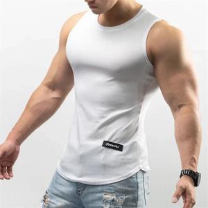 Chaleco sin mangas de verano para deportes al aire libre, camiseta interior de fitness para correr, camiseta de gimnasio de cuello redondo de secado rápido, camiseta transpirable para hombre - Product Image 1