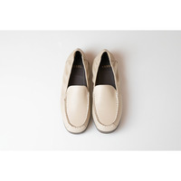 [Omnis] Seongsu-dong Hochwertige Handgefertigte Echtleder Komfort Casual Damen-Loafer 3cm Absatz Herbst/Frühling Modetrend