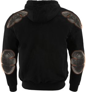 เสื้อฮู้ดมอเตอร์ไซค์แบบสปอร์ตสำหรับทุกเพศ รุ่นปี 2025 แบบปรับแต่งได้ พร้อมแผ่นเกราะป้องกันระดับ 2 มาตรฐาน CE กันน้ำ กันลม ซิป - Product Image 4