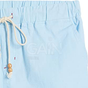 Shorts décontractés pour hommes sur mesure, taille mi-haute, avec logo personnalisé, séchage rapide et respirant, faible MOQ - Product Image 6
