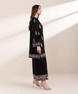 2025 Logo personnalisé brodé Dobby imprimé cousu Kurtis Simple OEM tenue de fête décontractée pour les mariages pakistanais - Product Image 6