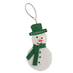 Adorno colgante de árbol de Navidad, adornos de fieltro para árbol de Navidad, venta al por mayor - Product Image 3