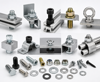 Kit d'Assortiment de Fixations Métriques Personnalisées OEM : Boulons Hexagonaux, Vis à Tête Cylindrique, Écrous, Rondelles en Acier Inoxydable et Alliage, Pièces Usinées CNC