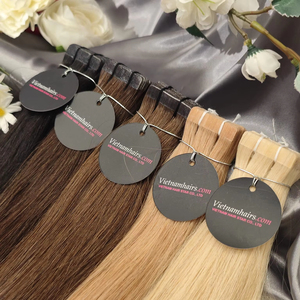 100% véritables extensions de ruban de kératine vietnamienne meilleure qualité pleine cuticule vague Curl Styles Super Double dessiné Extensions de cheveux humains - Product Image 2