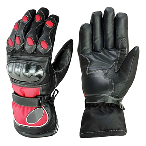 Guantes de Motocicleta de Cuero Personalizados de Alta Calidad, Resistentes al Viento, para Hombre, Guantes de Motocross Anti-Impacto para Deportes al Aire Libre - Product Image 4
