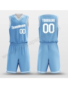 Uniformes de Baloncesto Personalizados Sublimados, Transpirables, Tallas Grandes, Conjuntos de Uniformes de Equipo, Secado Rápido, Ligeros, 100% Poliéster - Product Image 3