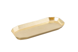 Plateau de service de luxe en aluminium, forme irrégulière, finition émaillée, compatible lave-vaisselle, logo personnalisé pour les fêtes - Product Image 4