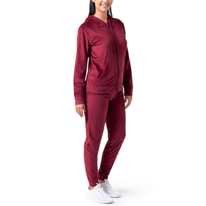 Nuevo Conjunto Deportivo de Terciopelo para Mujer, Sudadera con Capucha y Cremallera Personalizada y Pantalones Deportivos, Conjunto de Dos Piezas Informal para Caminar - Product Image 4