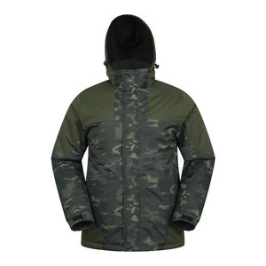 Chaqueta de esquí de talla grande para hombre, chaqueta cálida para nieve y montaña, chaquetas escaladoras de montaña personalizadas de alta calidad - Product Image 1
