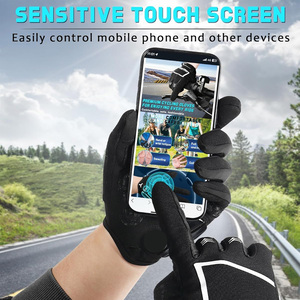 Guantes de ciclismo transpirables Logo personalizado Durable Antideslizante Agarre Cómodo Guantes deportivos para montar en bicicleta de carretera y al aire libre - Product Image 2