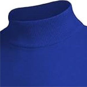 Suéter de poliéster transpirable de alta calidad para hombre 2025, suéter antiretráctil de Color sólido con logotipo personalizado - Product Image 2