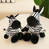 Peluches Safari Peluches Lion Éléphant Girafe Singe Tigre-Peluches populaires d'animaux sauvages