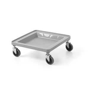 Carrello Universale AmerBox Grigio Chiaro 500x500x(H)180mm, Carrello Ospedaliero 500x500 mm - Product Image 1