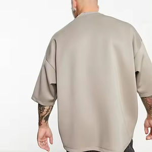 Custom 300Gsm <b>Heavyweight</b> 100% Cotton Plus Size <b>Men'S</b> Vintage Acid Wash <b>T</b>-<b>Shirt</b> <b>T</b>-<b>shirt</b> for <b>men</b> - Product Image 3