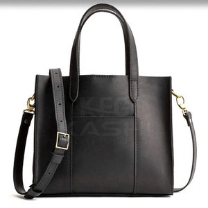 Bolso de Cuero Suave de Gran Capacidad, Clásico y Moderno, para Mujer, Tipo Tote, Bandolera, con Cierre de Cremallera, para el Trabajo, Viajes y Uso Diario - Product Image 3